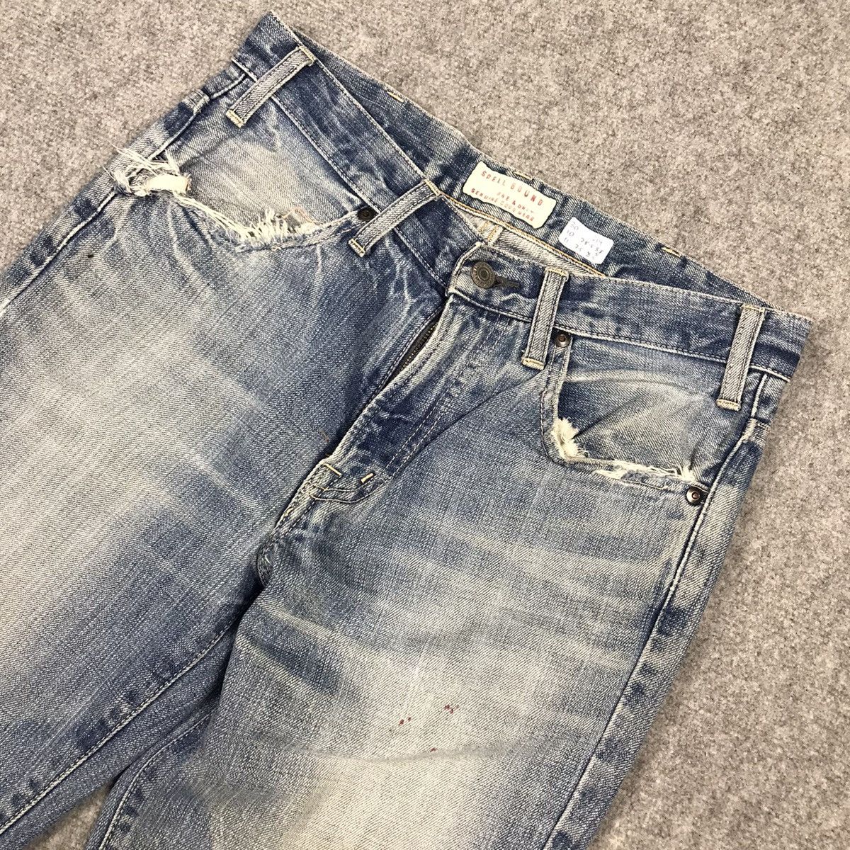 Japanese Brand × Spellbound SPELLBOUND LIGHT DENIM BOOTCUT JEANS PANTS Size US 28 / EU 44 - 7 Thumbnail