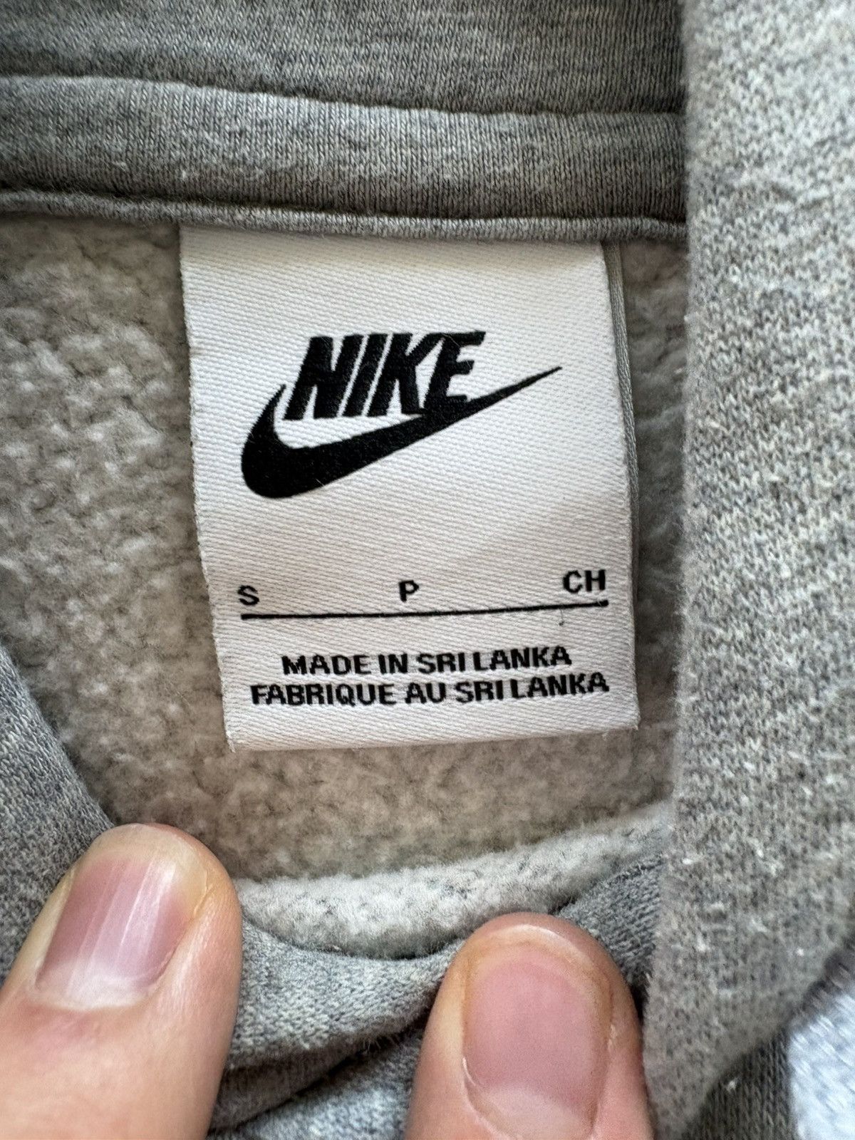 Nike Gray Nike hoodie Size US S / EU 44-46 / 1 - 4 Thumbnail