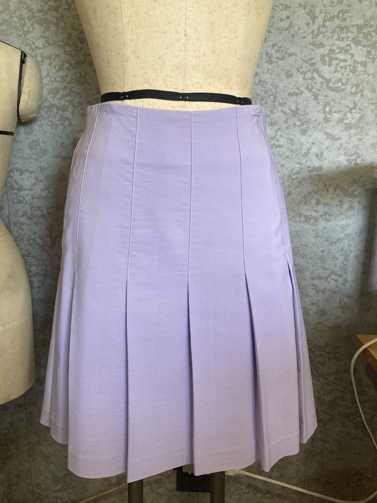 Japanese Brand Japanese Designer Archive Runway/Pleated Skirt/ Lavender Size 27" / US 4 / IT 40 - 1 Thumbnail