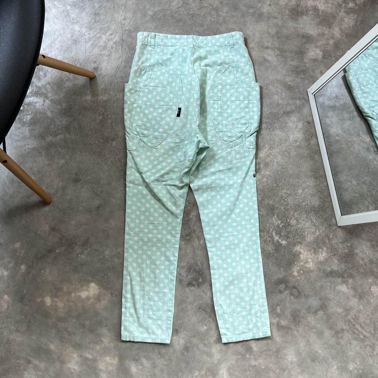 Issey Miyake Mercibeaucoup by Issey Miyake Polka Dot Pants Size US 30 / EU 46 - 2 Thumbnail