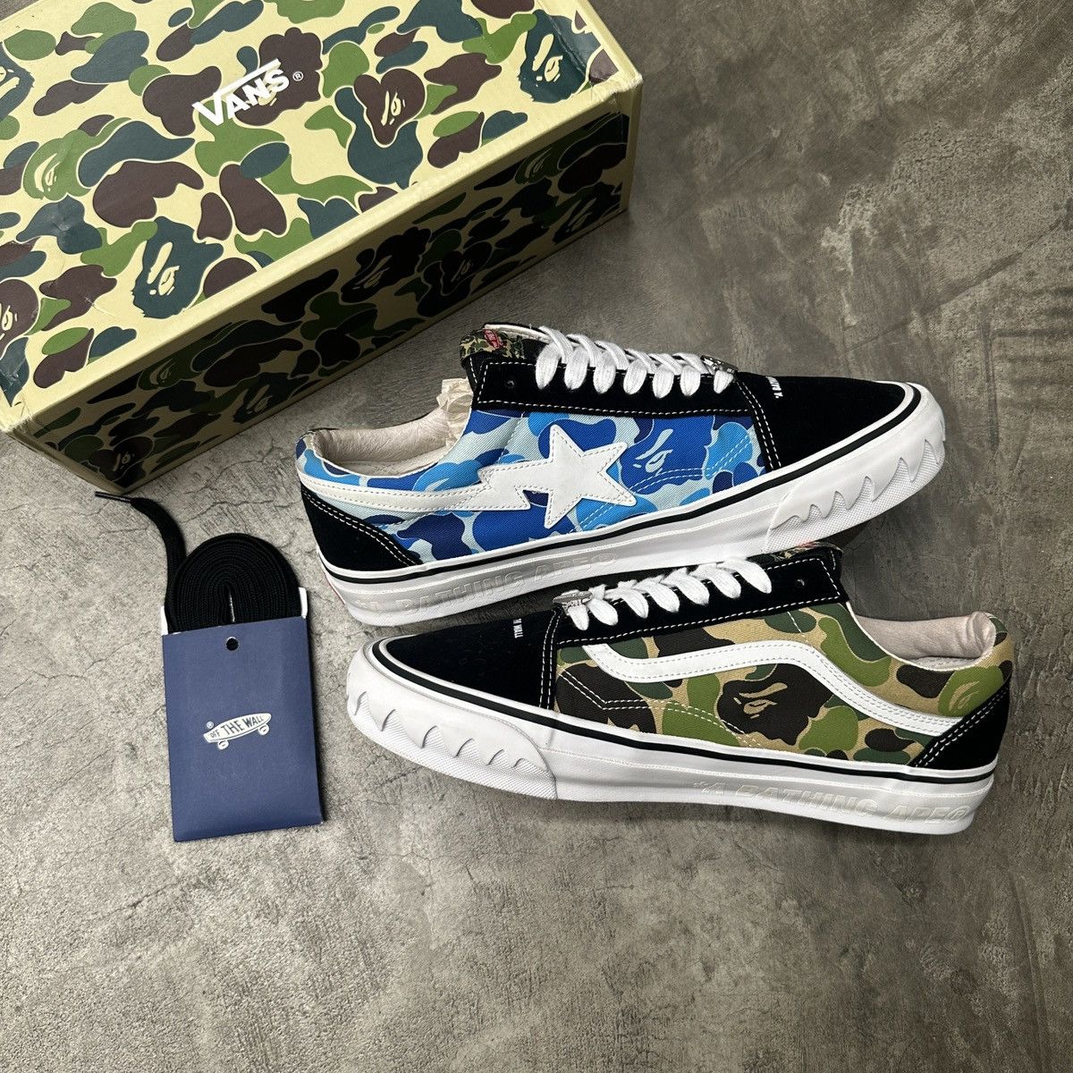 Bape Vans OldSkool x Bape Size US 12 / EU 45 - 3 Thumbnail