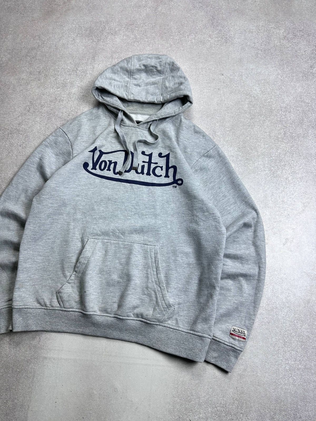 Von Dutch Vintage Von Dutch Big Logo Boxy Hoodie Y2K XXl Size US XXL / EU 58 / 5 - 2 Thumbnail