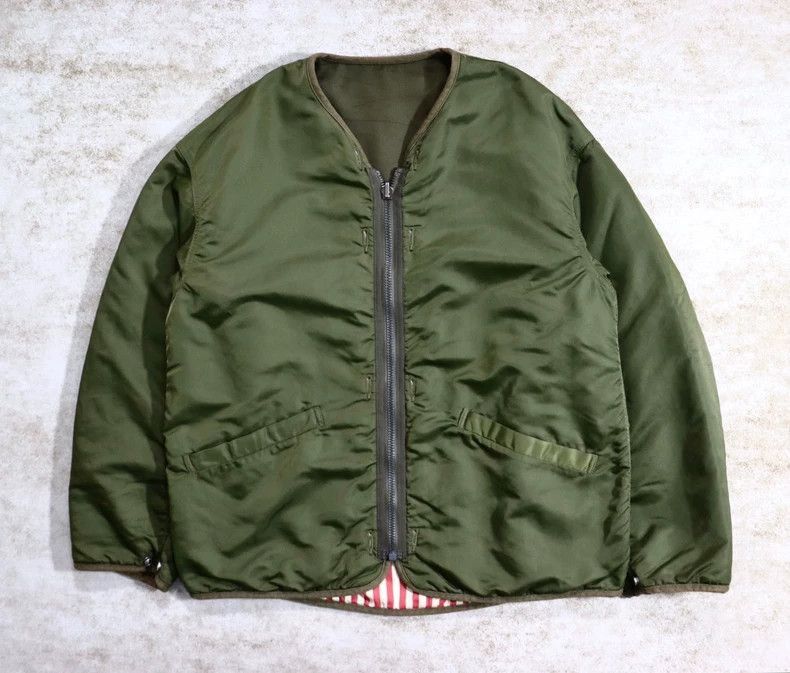 Visvim Visvim Visvim Iris Jacket in Olive with Stripes-2506 Size US L / EU 52-54 / 3 - 2 Thumbnail