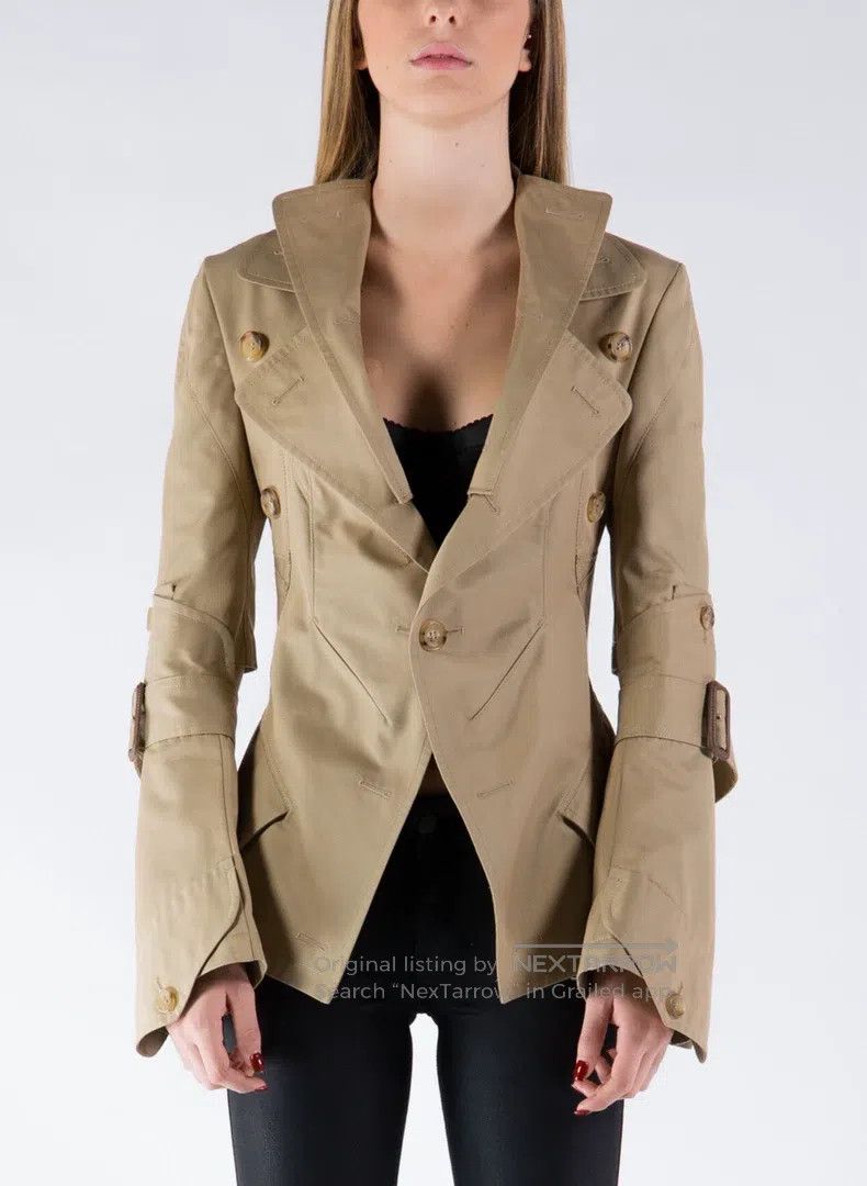 Junya Watanabe Junya Watanabe Khaki Jacket Size XS / US 0-2 / IT 36-38 - 1 Thumbnail
