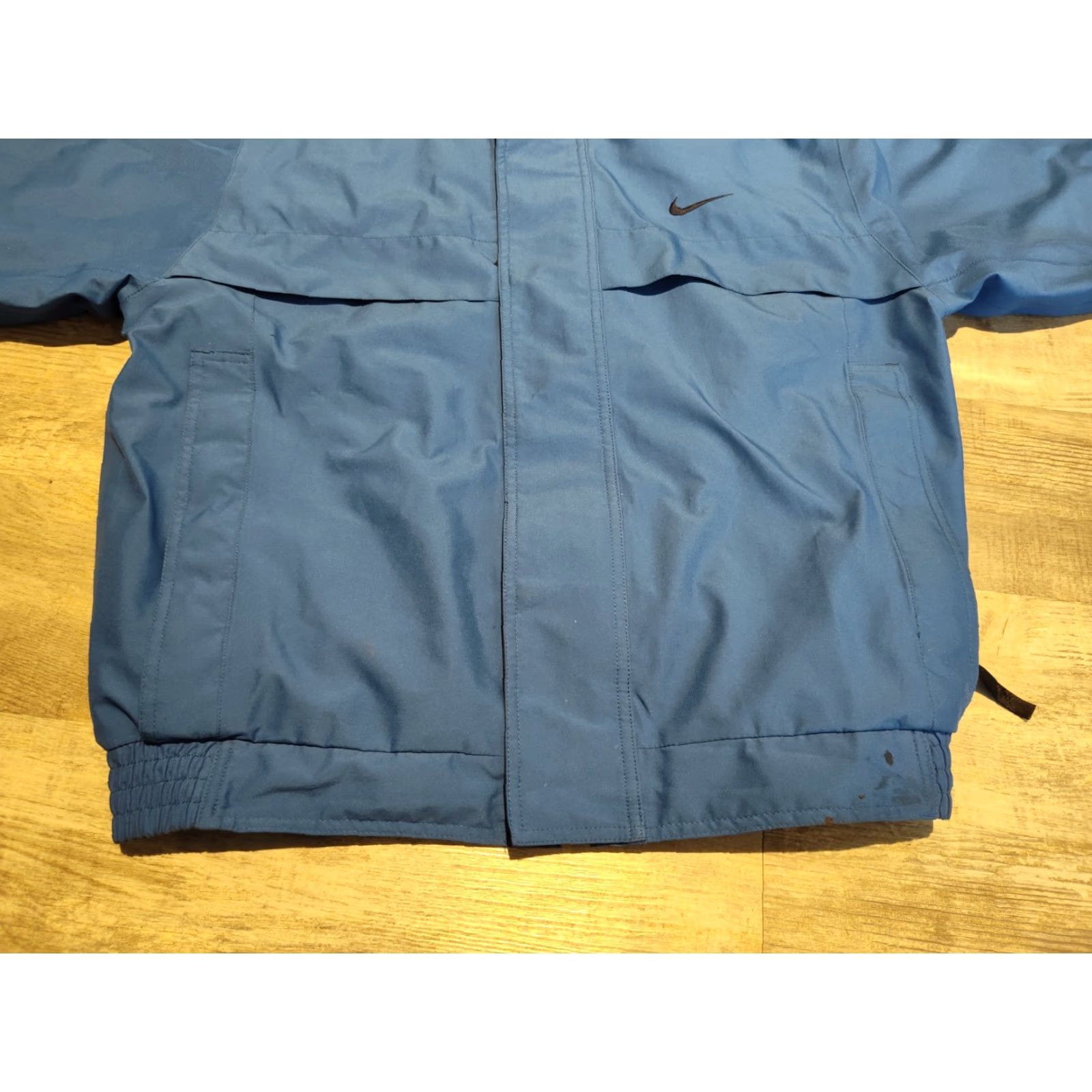 Nike Vtg Nike Golf Blue Mens Full Zip Bomber Jacket Vented Pockets Snap Size S Size US S / EU 44-46 / 1 - 6 Thumbnail