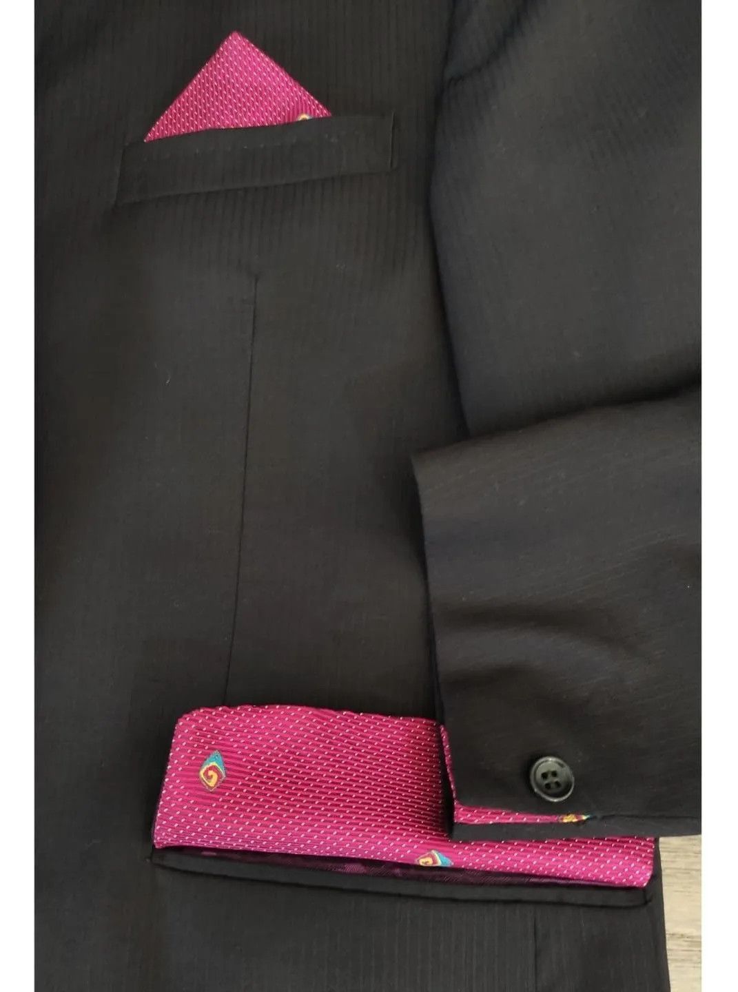 Ted Baker TED BAKER SILK CUSTOM DETAILS BLAZER-FASHIONELLA Size 44R - 10 Thumbnail