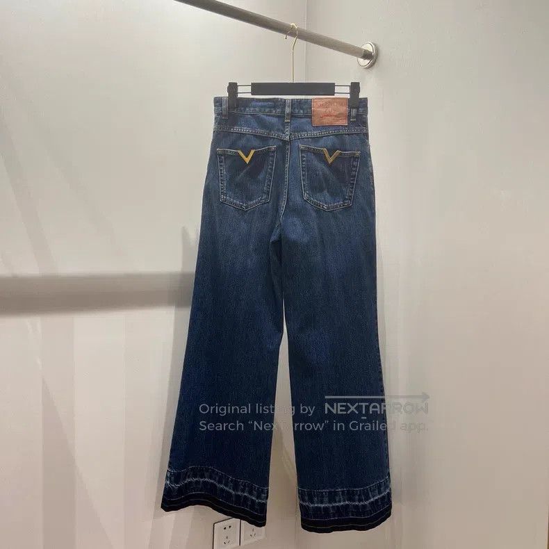 Valentino Valentino Wide-leg jeans Size 27" / US 4 / IT 40 - 1 Thumbnail
