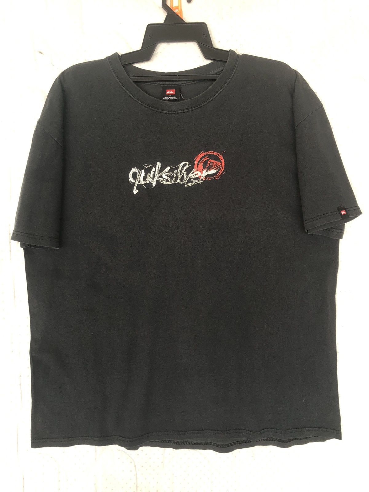 Quiksilver Vintage Quiksilver Surfing black Faded Tee Size US XL / EU 56 / 4 - 3 Thumbnail