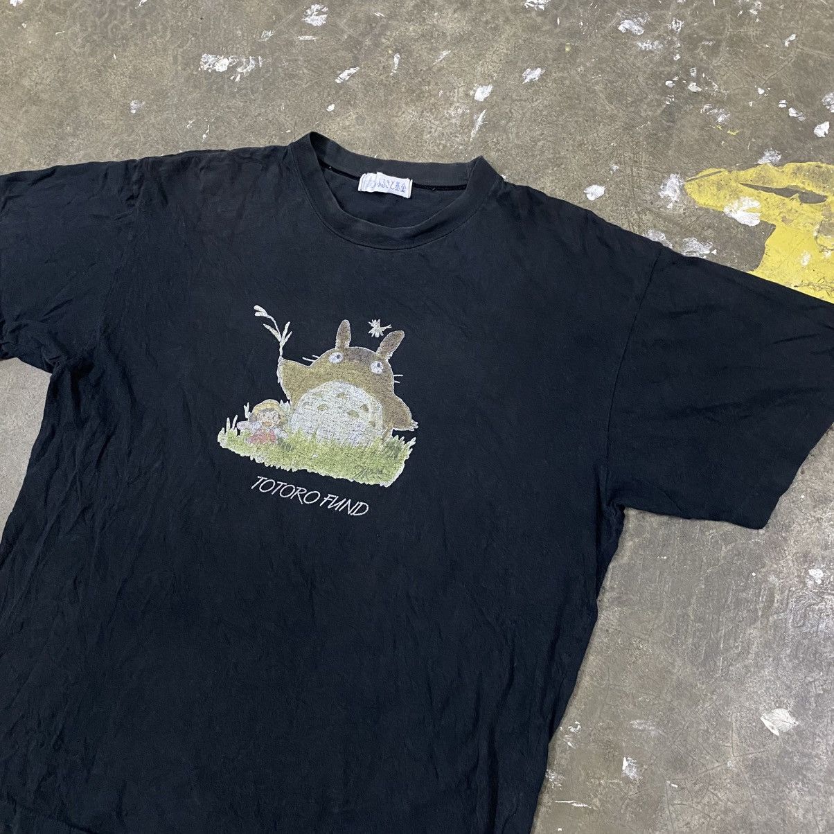 Anime Vintage 90s My Neighbor Totoro Anime Tee Studio Ghibli Manga Size US L / EU 52-54 / 3 - 1 Thumbnail