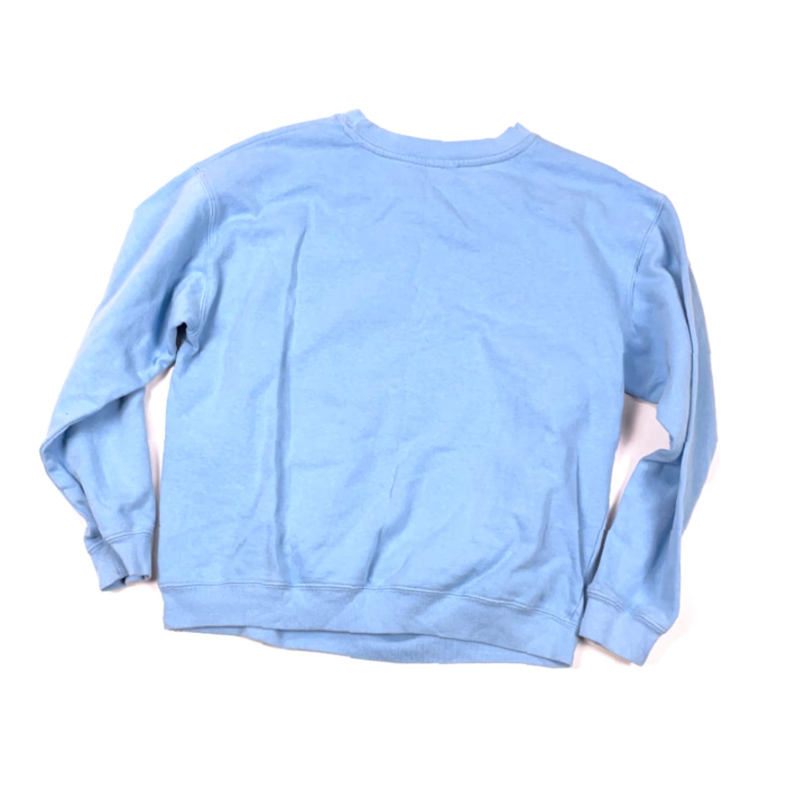 Disney Disney Sweatshirt Lilo & Stitch Blue Big Print Adult Medium Lightweight Pullover Size M / US 6-8 / IT 42-44 - 2 Thumbnail