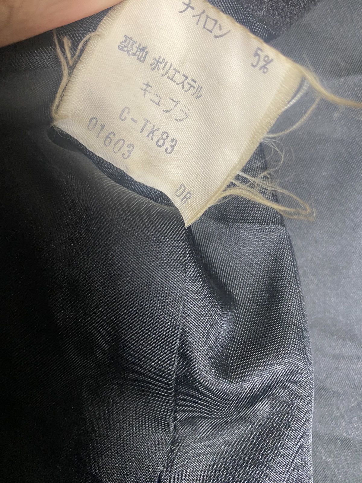 Yohji Yamamoto Vintage Japanese fashion Master Yohji Yamamoto Wool coat Size US M / EU 48-50 / 2 - 11 Thumbnail