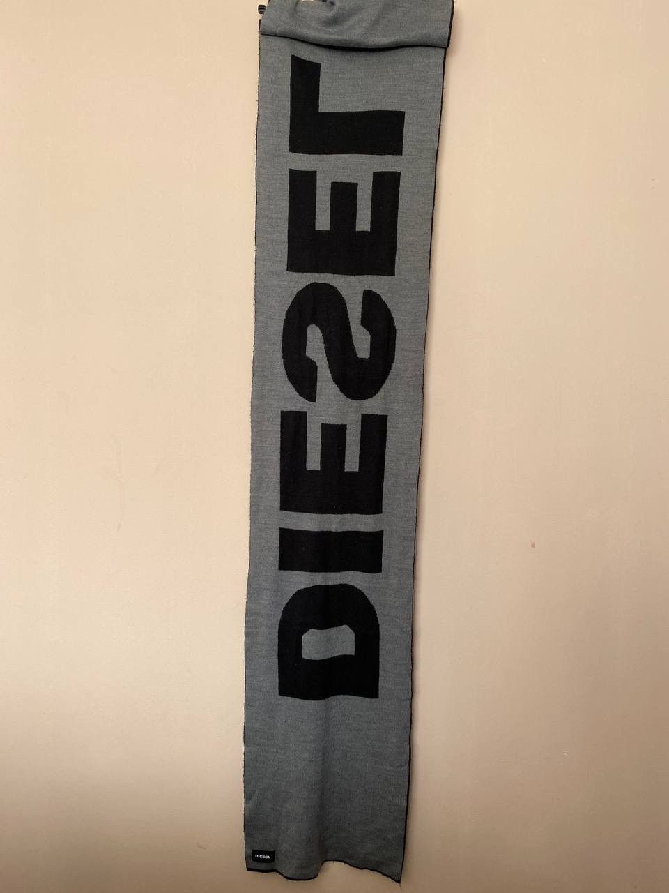 Diesel 🔥 Vintage Rare Diesel Vintage Scarf Big Logo Size ONE SIZE - 6 Thumbnail