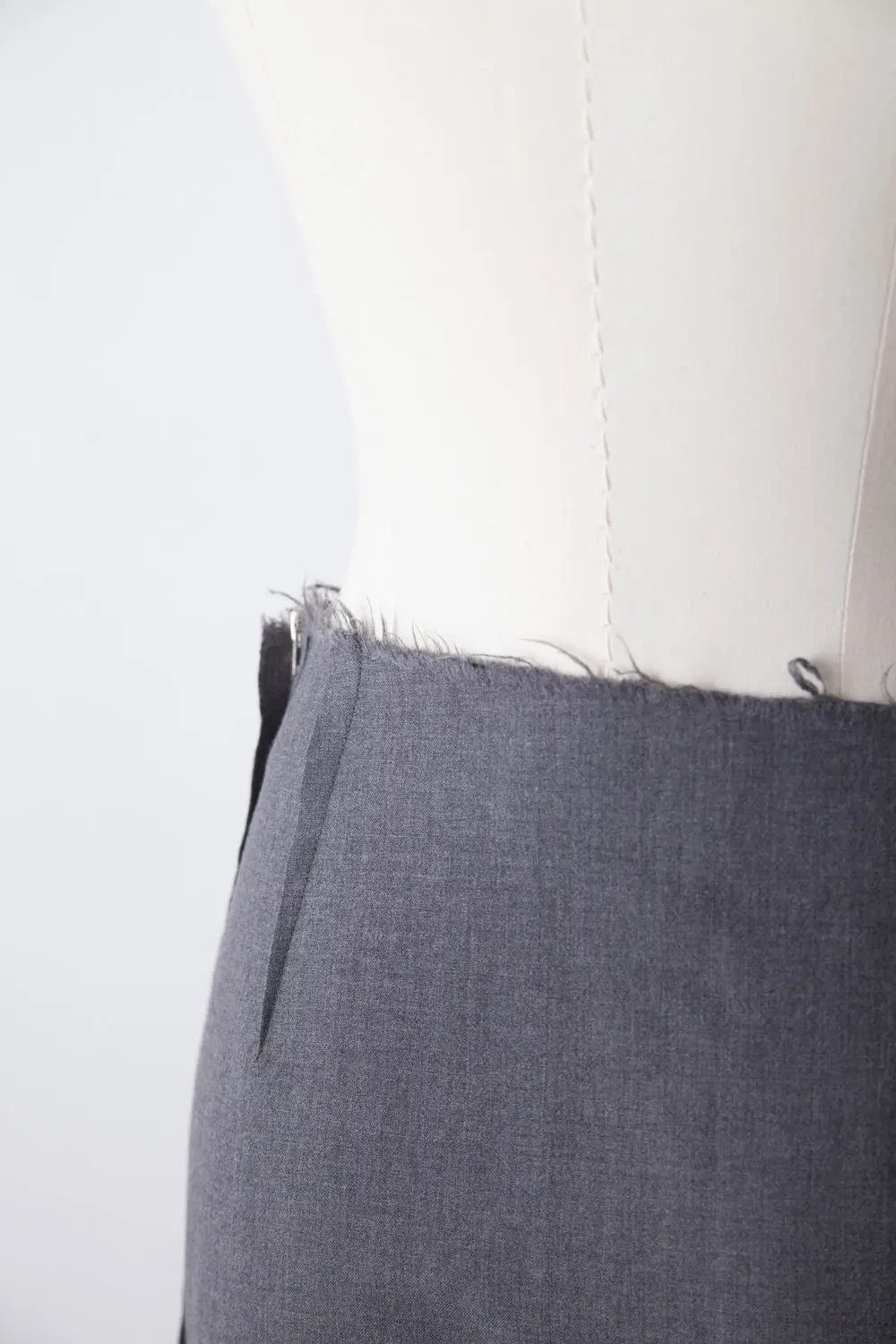 Maison Margiela SS99 Semi Couture midi skirt Size 27" / US 4 / IT 40 - 6 Thumbnail