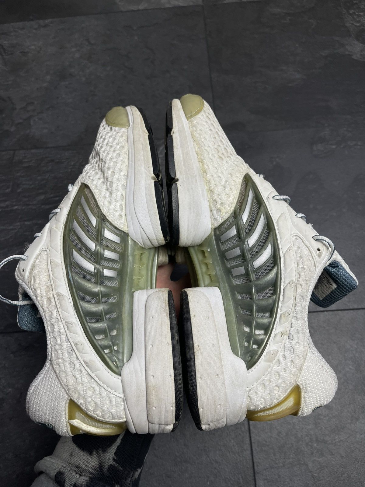Adidas × Streetwear × Vintage ADIDAS CLIMACOOL 1 WHITE TRAINERS VINTAGE Size US 10.5 / EU 43-44 - 14 Thumbnail