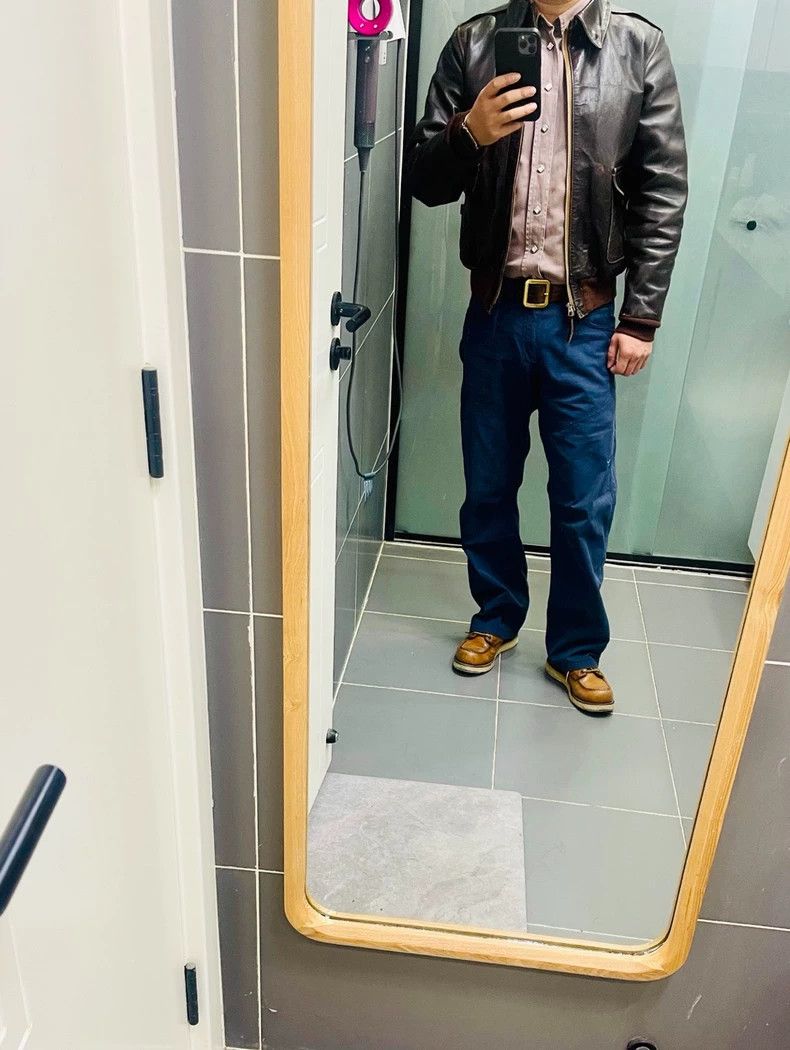 The Real McCoy's The Real McCoys A2 Leather Jacket, Size 36, Shoulder Width Size US S / EU 44-46 / 1 - 1 Thumbnail