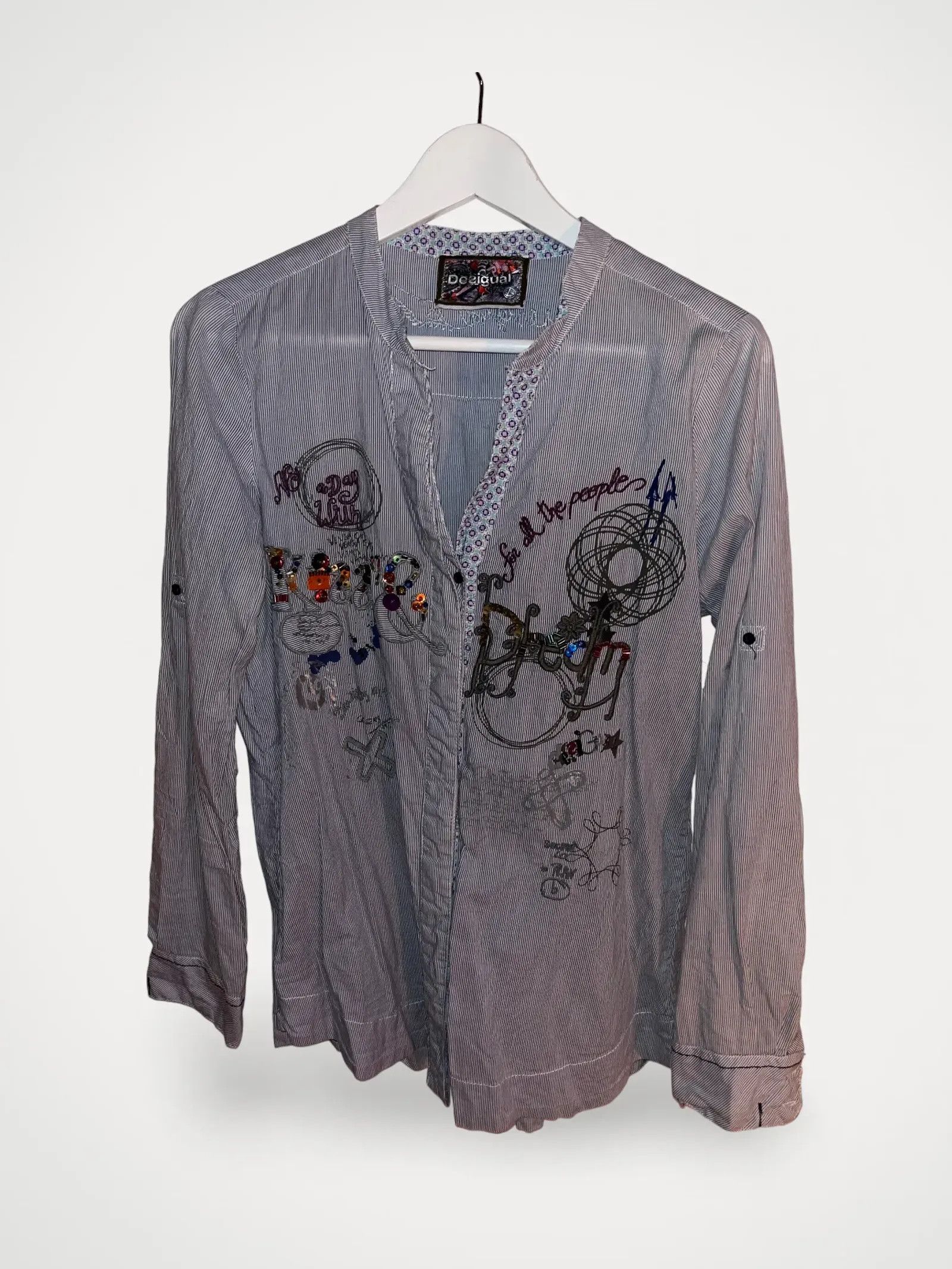 Desigual Desigual Blouse Size L / US 10 / IT 46 - 1 Thumbnail