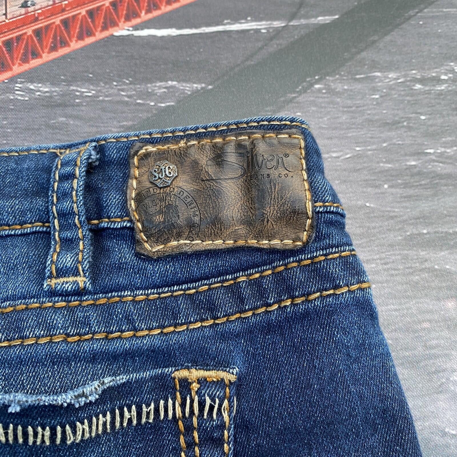 Silver Jeans Co. Silver Jeans Co Aiko Bootcut Womens Jeans 31x33 Blue Y2K Size 31" - 6 Thumbnail