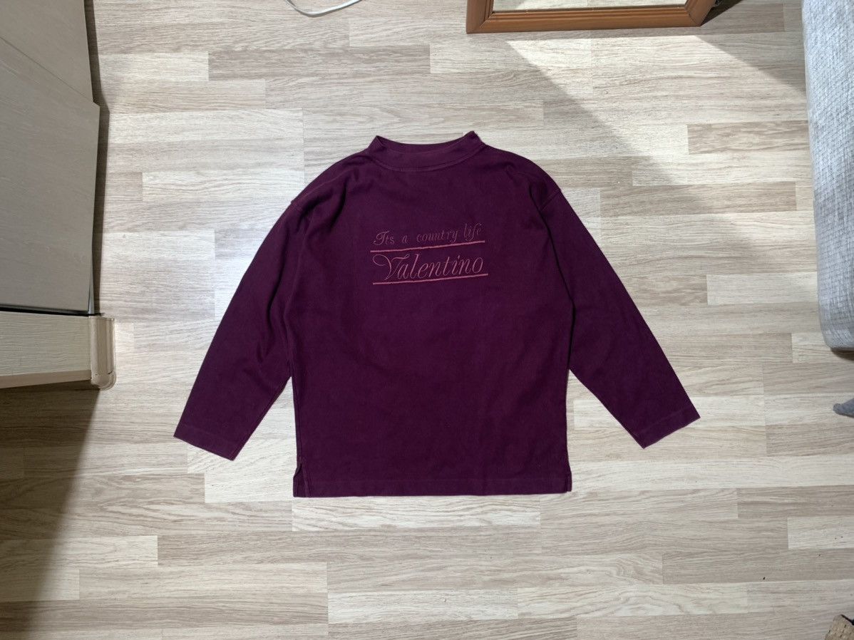 Valentino × Vintage Valentino jeans vintage sweatshirt Size US XL / EU 56 / 4 - 1 Thumbnail