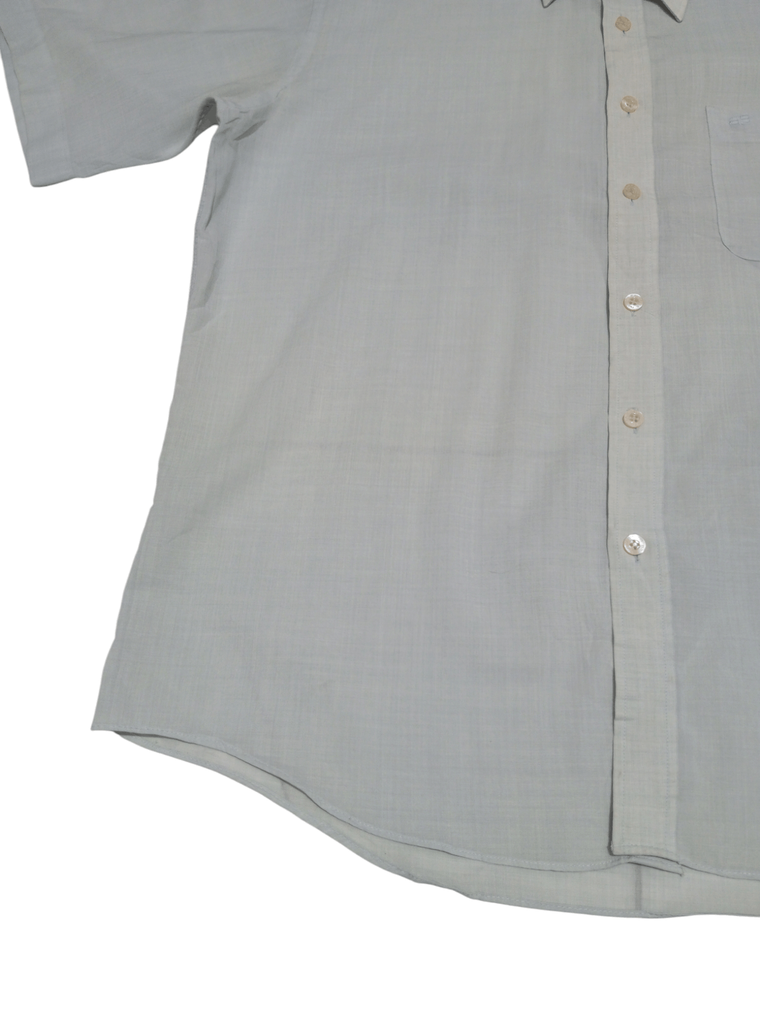 Balenciaga × Vintage Vintage Balenciaga BB mesh button up shirt Size US L / EU 52-54 / 3 - 7 Thumbnail
