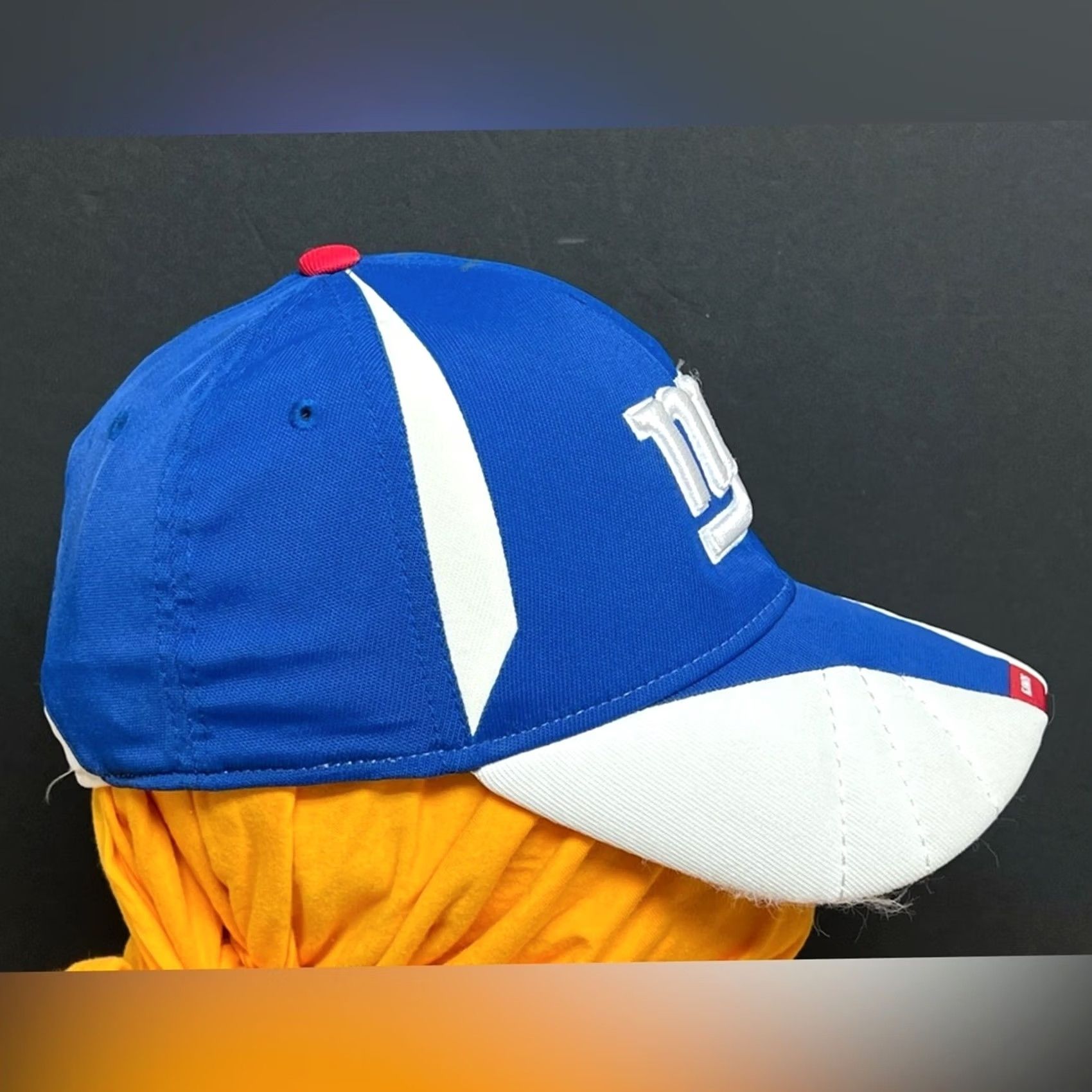 Reebok Reebok NFL On Field Hat Giants Blue M/L Mens Baseball Cap One Size Size ONE SIZE - 2 Thumbnail