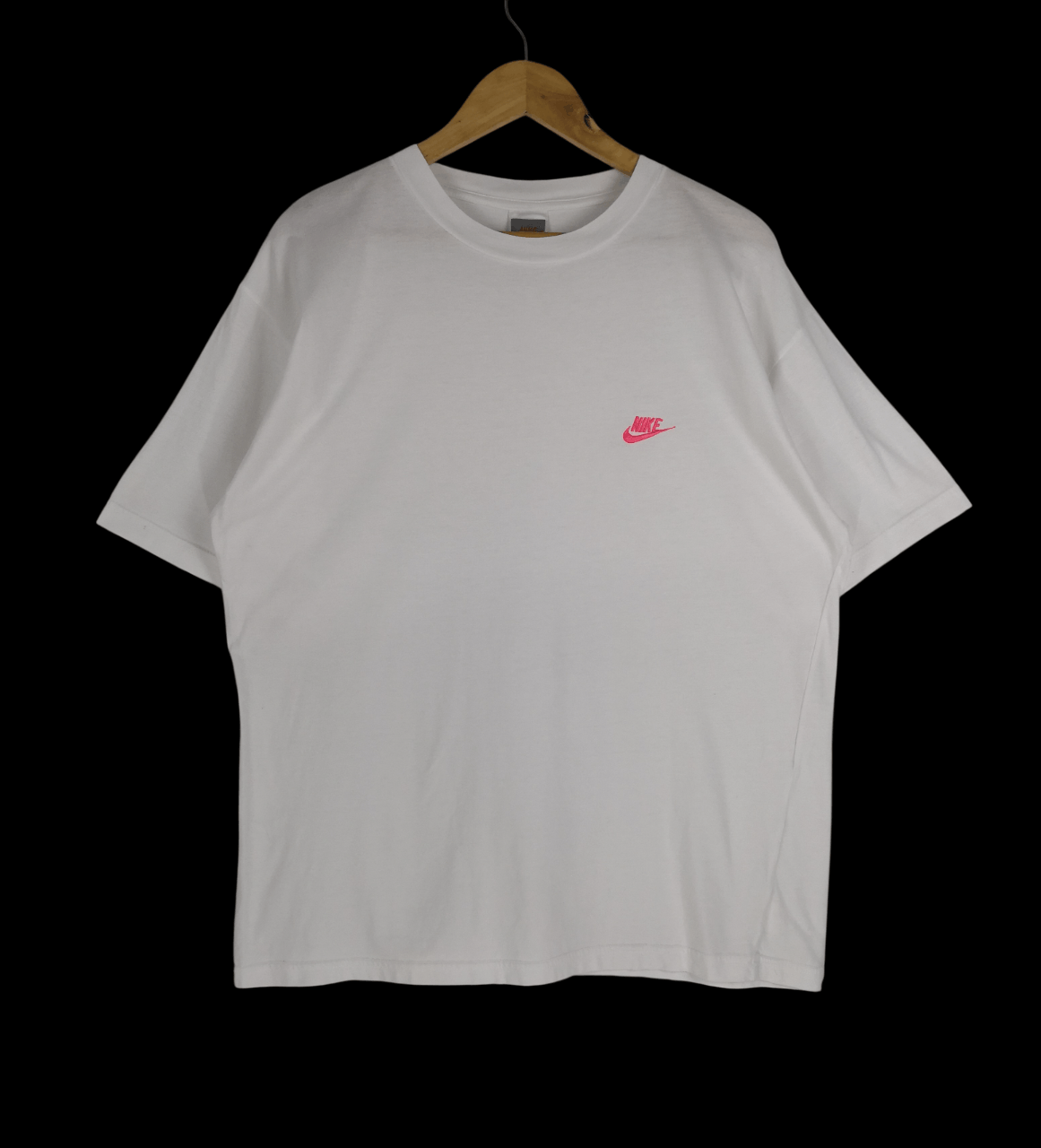 Nike Vintage 90s Nike T-Shirt Embroidery Swoosh Nike Tee Size US L / EU 52-54 / 3 - 1 Thumbnail