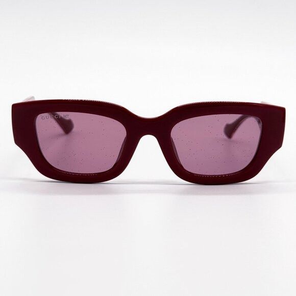 Gucci NEW GUCCI SUNGLASSES GG1558SK 005 BURGUNDY WOMEN EYEWEAR Size ONE SIZE - 5 Thumbnail