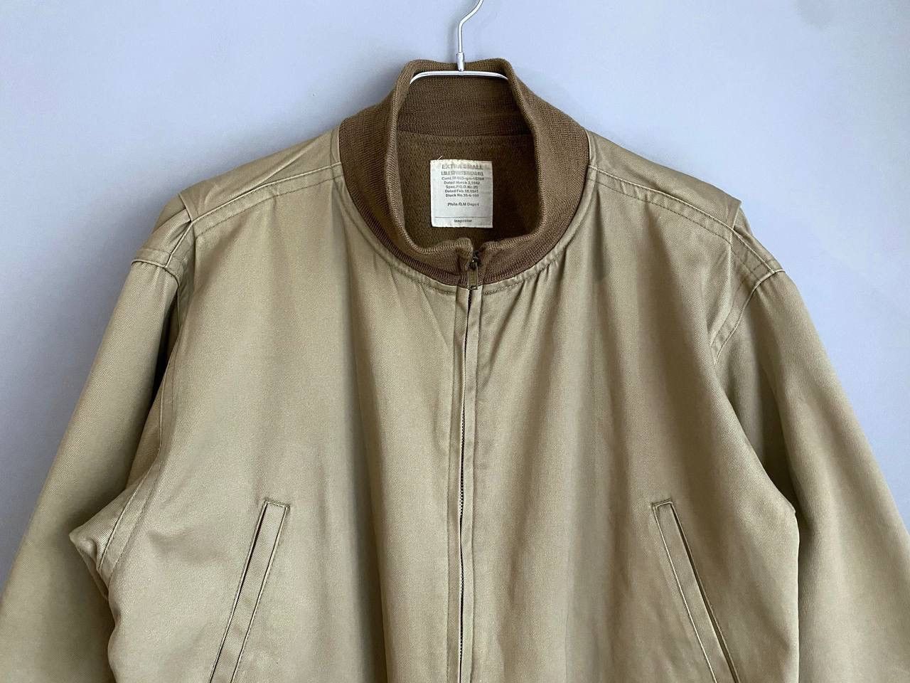 Vintage Vintage 1940s US Army Tanker Jacket WWII Wool Lining Zip TALON, Size XS-S Size US S / EU 44-46 / 1 - 4 Thumbnail