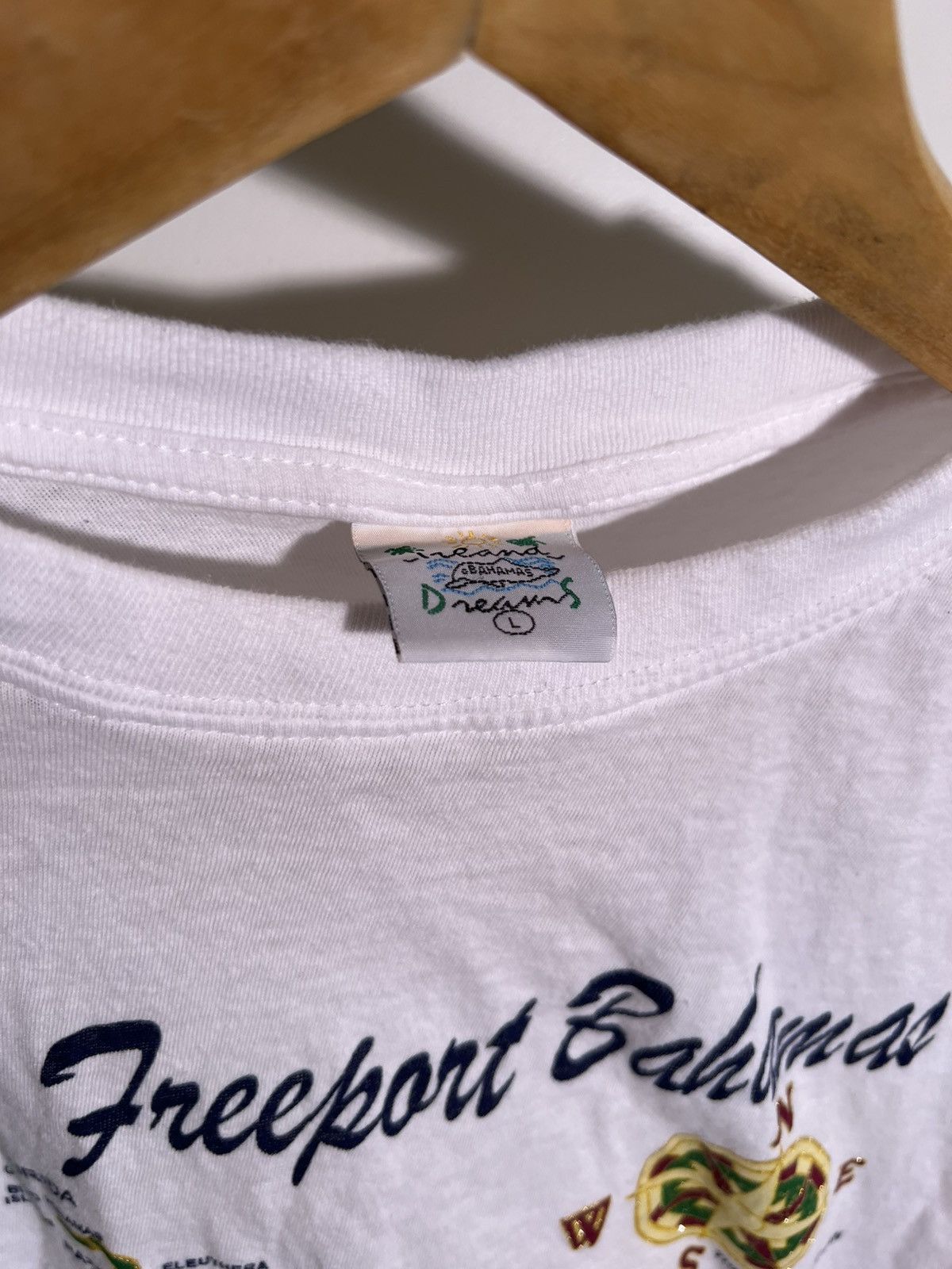 Vintage 90’s 2000’s Y2K VTG Vintage Freeport Bahamas Retro Map Shirt Size US L / EU 52-54 / 3 - 5 Thumbnail