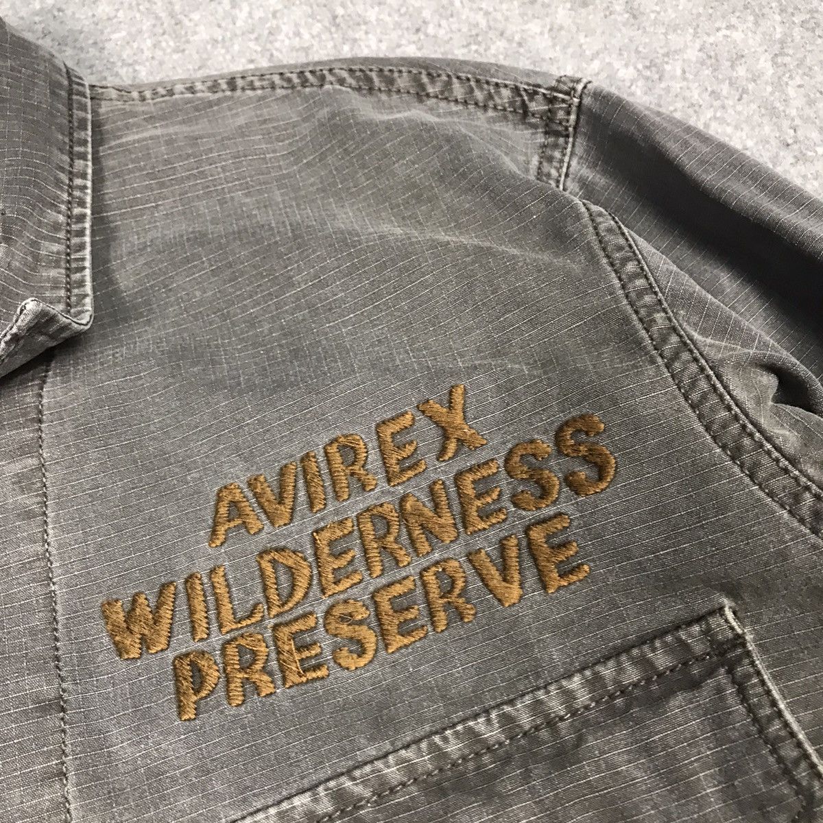Avirex × Japanese Brand AVIREX WILDERNESS PRESERVE BUTTON UP JACKET Size US M / EU 48-50 / 2 - 5 Thumbnail