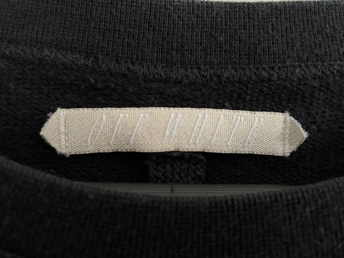 Off-White Off-White Blue Collar Sweatshirt Diagonals Crewneck Jumper Size US S / EU 44-46 / 1 - 4 Thumbnail