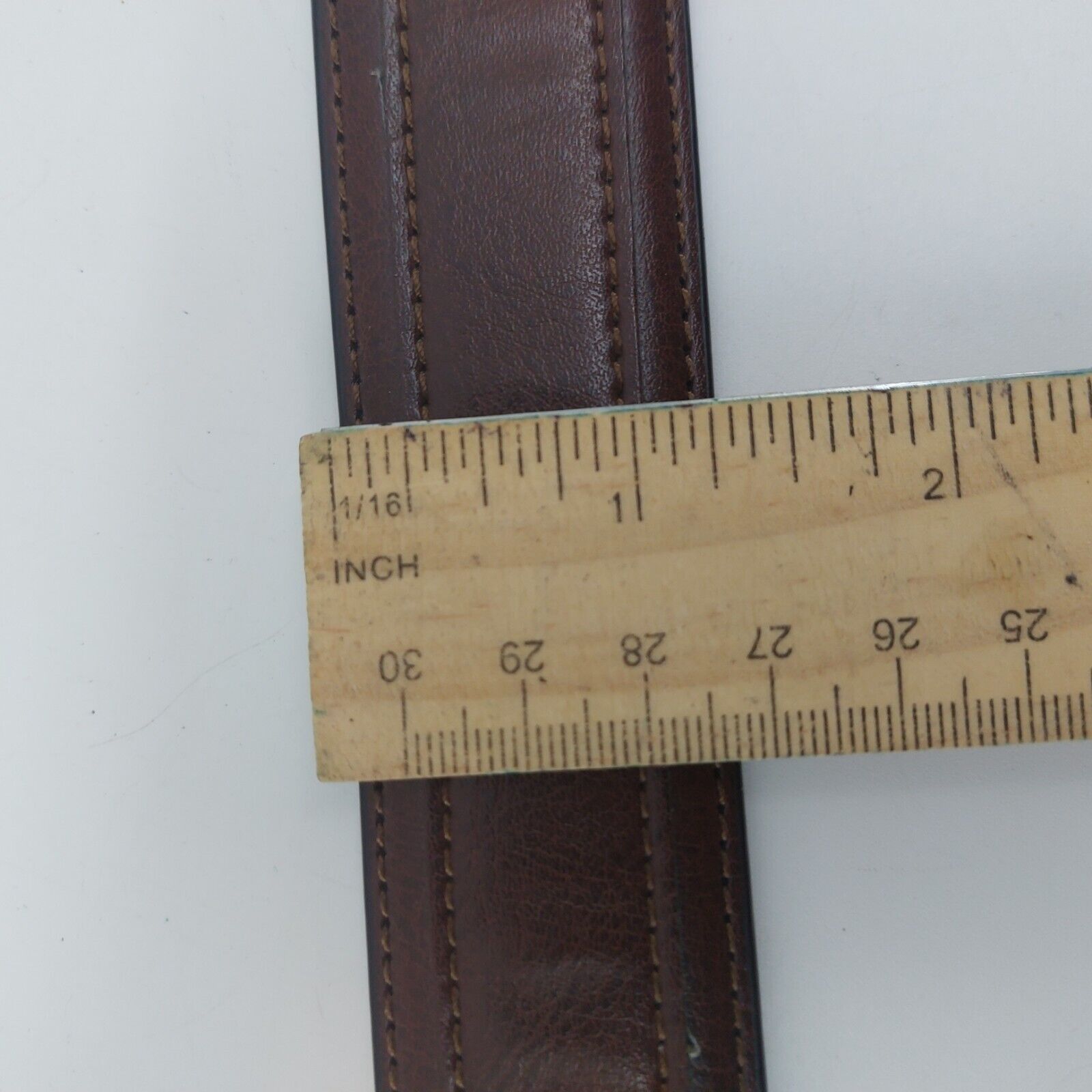Dockers Dockers Brown Leather Belt Size 40/100 Leather Business Size 40 - 4 Thumbnail