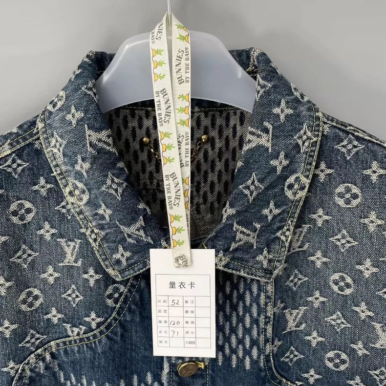 Louis Vuitton Louis Vuitton Blue Jean jacket 2501-Nextarrow Size US L / EU 52-54 / 3 - 6 Thumbnail