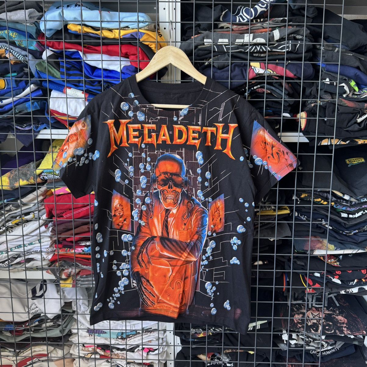 Band Tees MEGADETH All Over Print AOP Band T-shirt Size US M / EU 48-50 / 2 - 1 Thumbnail