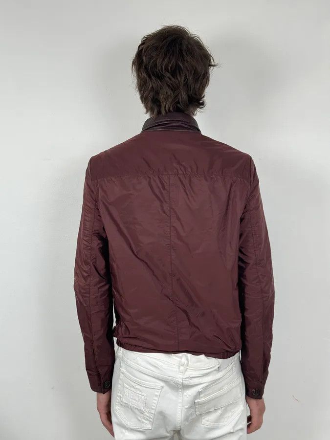 Prada AW2013 Prada Burgundy Leather Reversible Premium Jacket Size US S / EU 44-46 / 1 - 6 Thumbnail