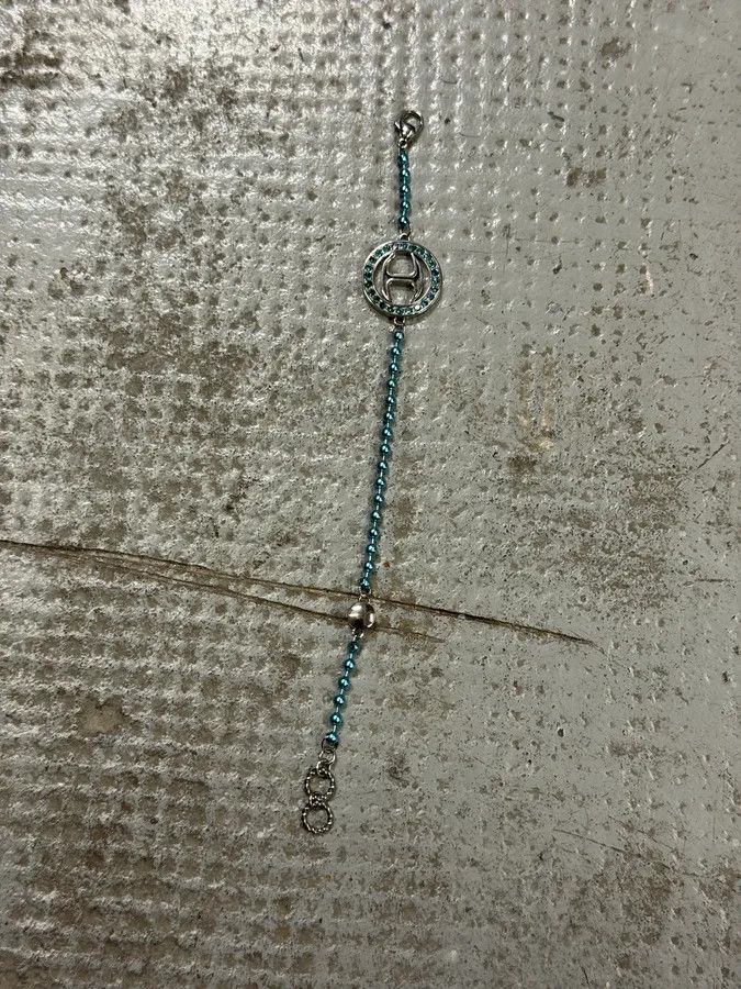 Just Cavalli × Vintage Cavalli Blue Embellished Bullet Bracelet Size ONE SIZE - 9 Thumbnail