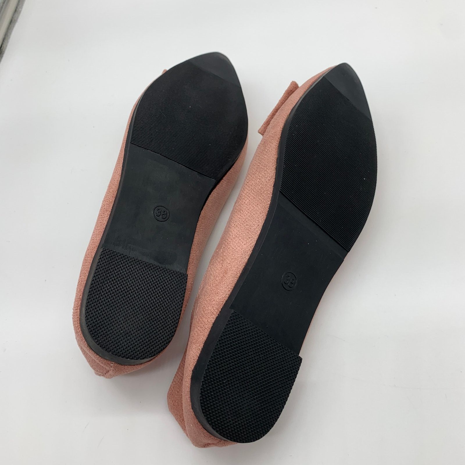 Other Women's Shoes Pink Slip On Size 7 Loafers Faux Suede Size US 7 / IT 37 - 6 Thumbnail