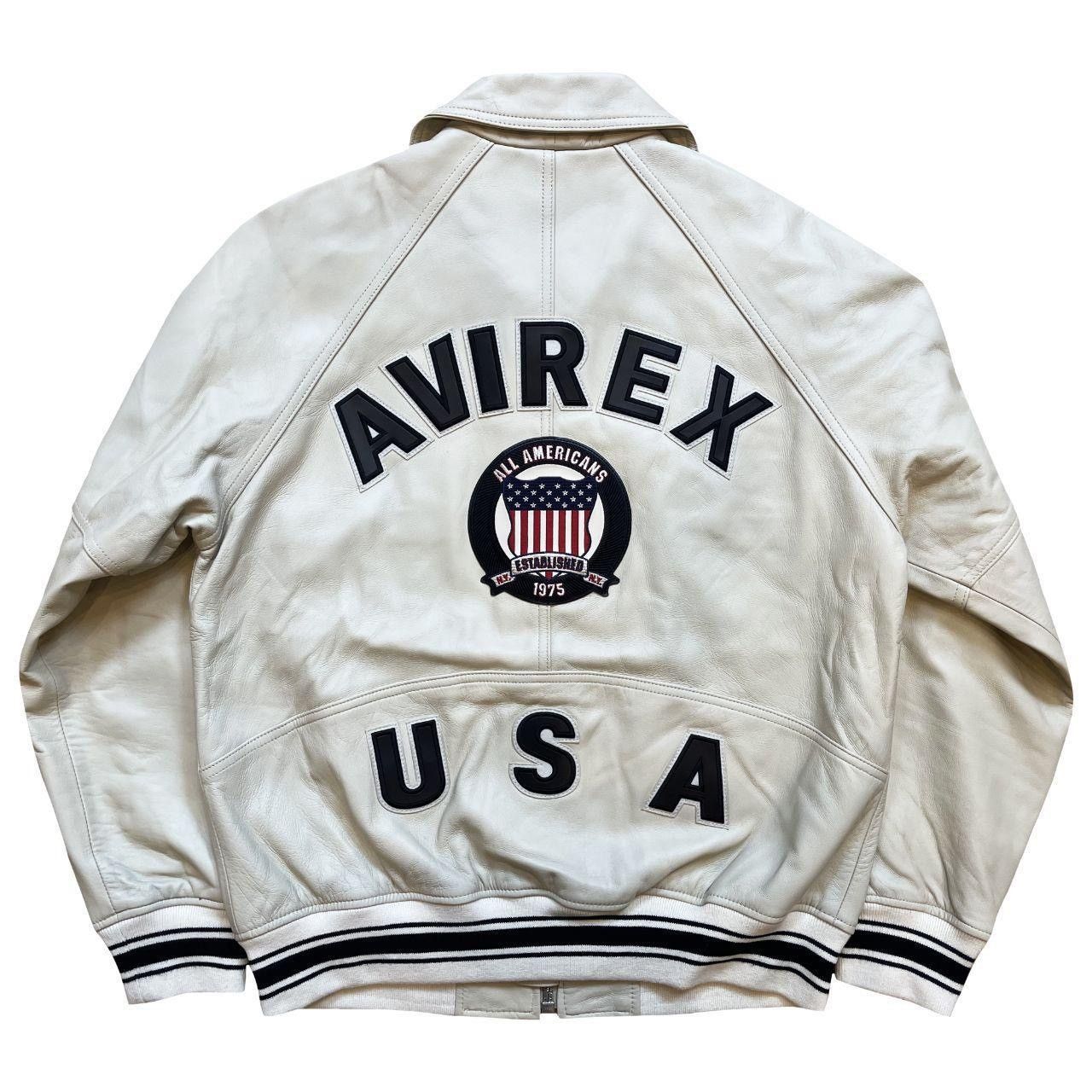 Avirex Avirex Leather Varsity Jacket Size US M / EU 48-50 / 2 - 1 Thumbnail