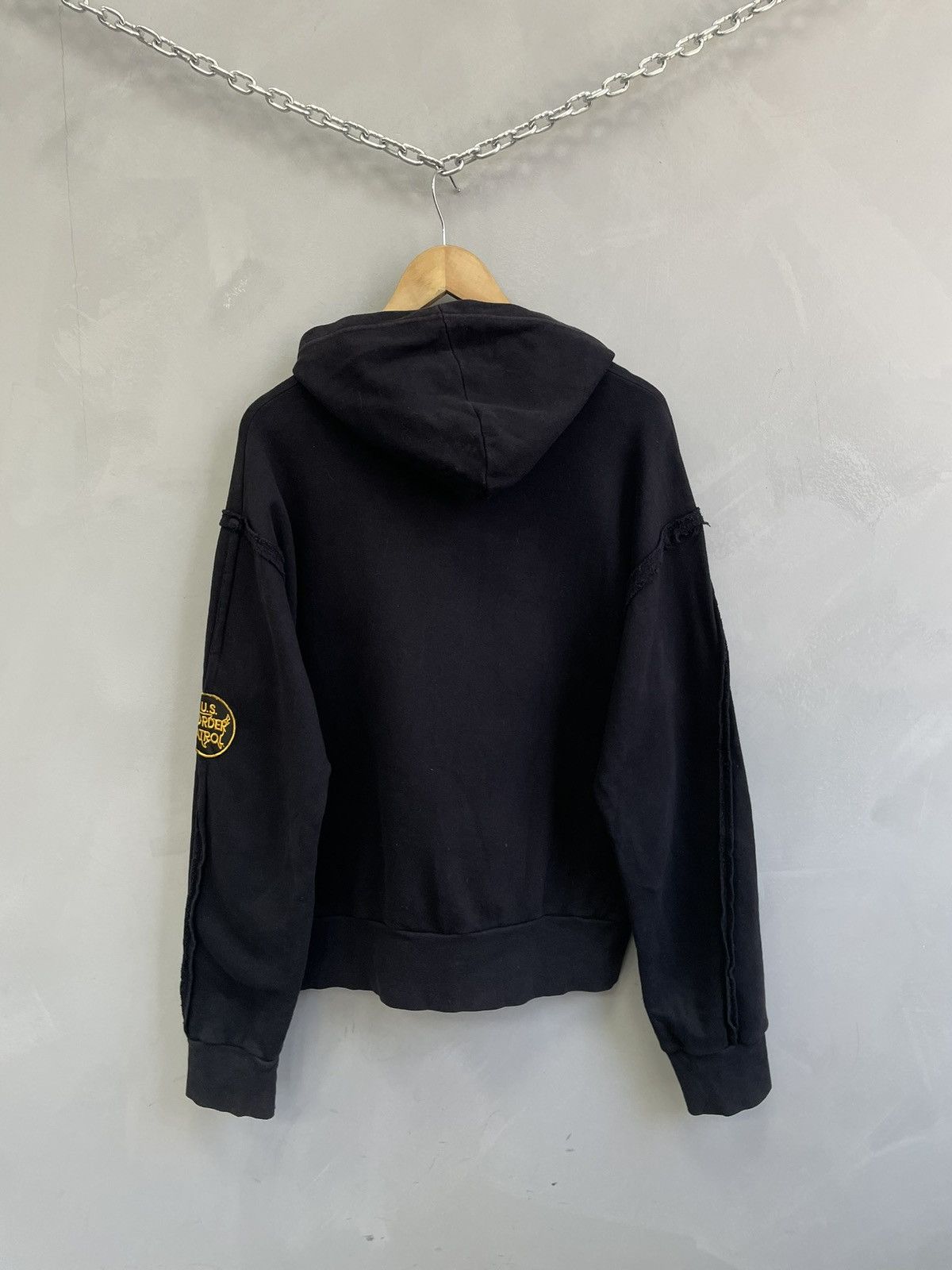 Diesel Vintage lgb style Police N.Y.P.D. Boxy hoodie y2k Size US L / EU 52-54 / 3 - 9 Thumbnail