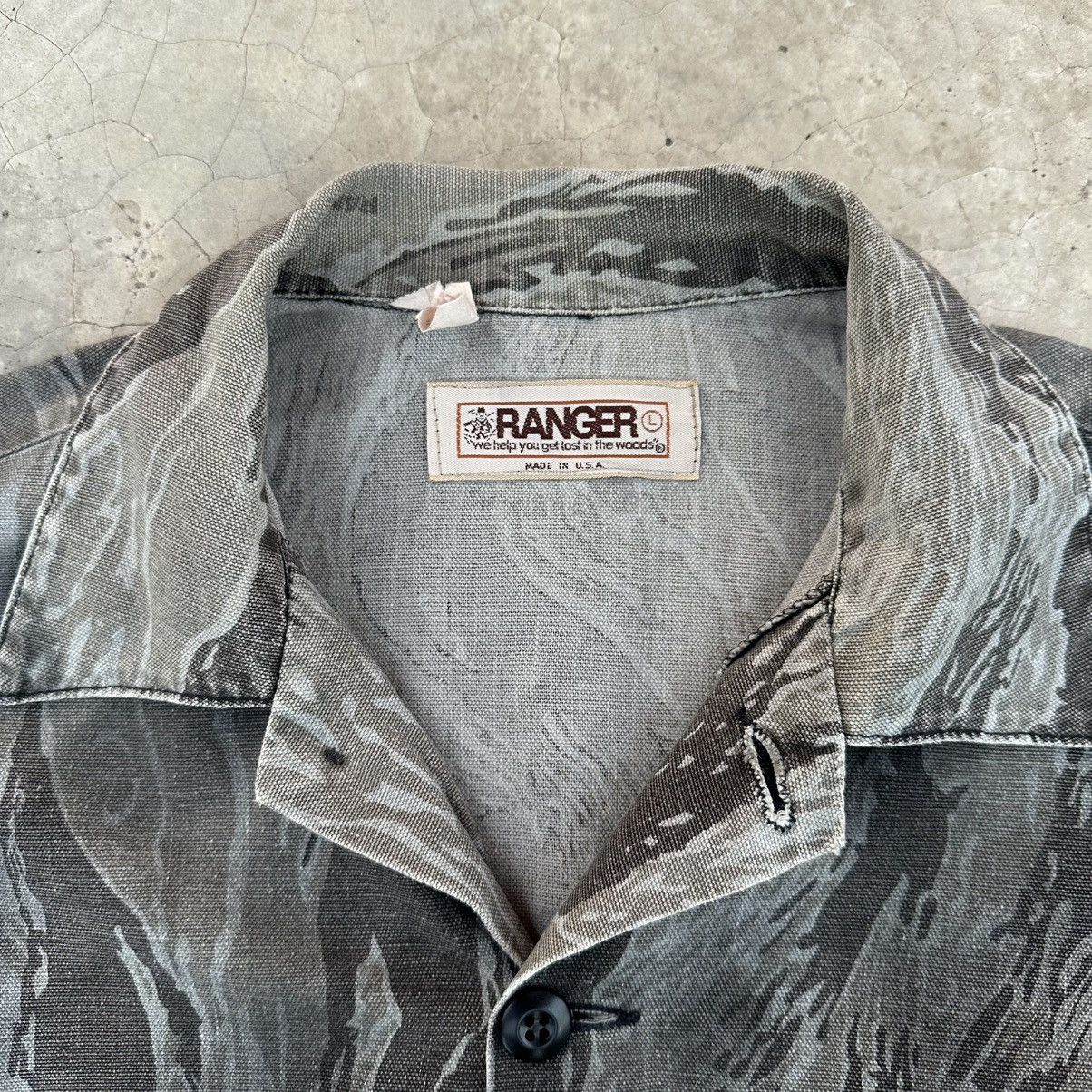 Realtree × Vintage Crazy Vintage 90s Faded Camo Shirt Size US L / EU 52-54 / 3 - 3 Thumbnail