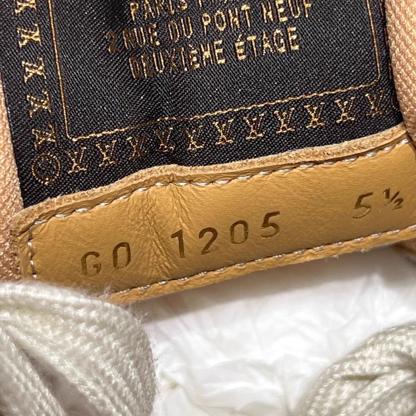 Louis Vuitton LV Aganshoe Monogram UK5.5/39.5 NIB Size US 6.5 / EU 39-40 - 8 Thumbnail