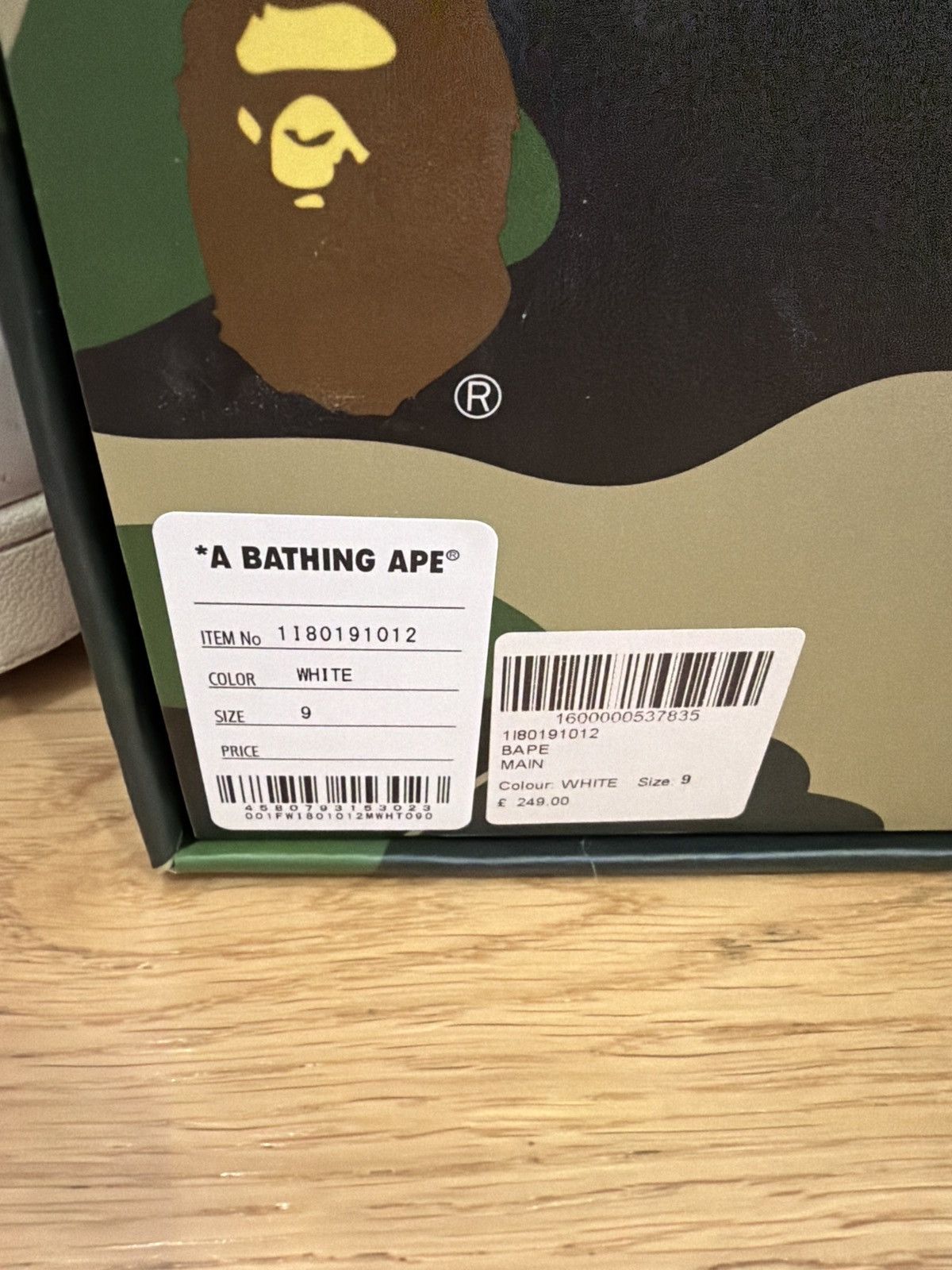 Bape BAPE STA SKULL CAMO Size US 9 / EU 42 - 3 Thumbnail
