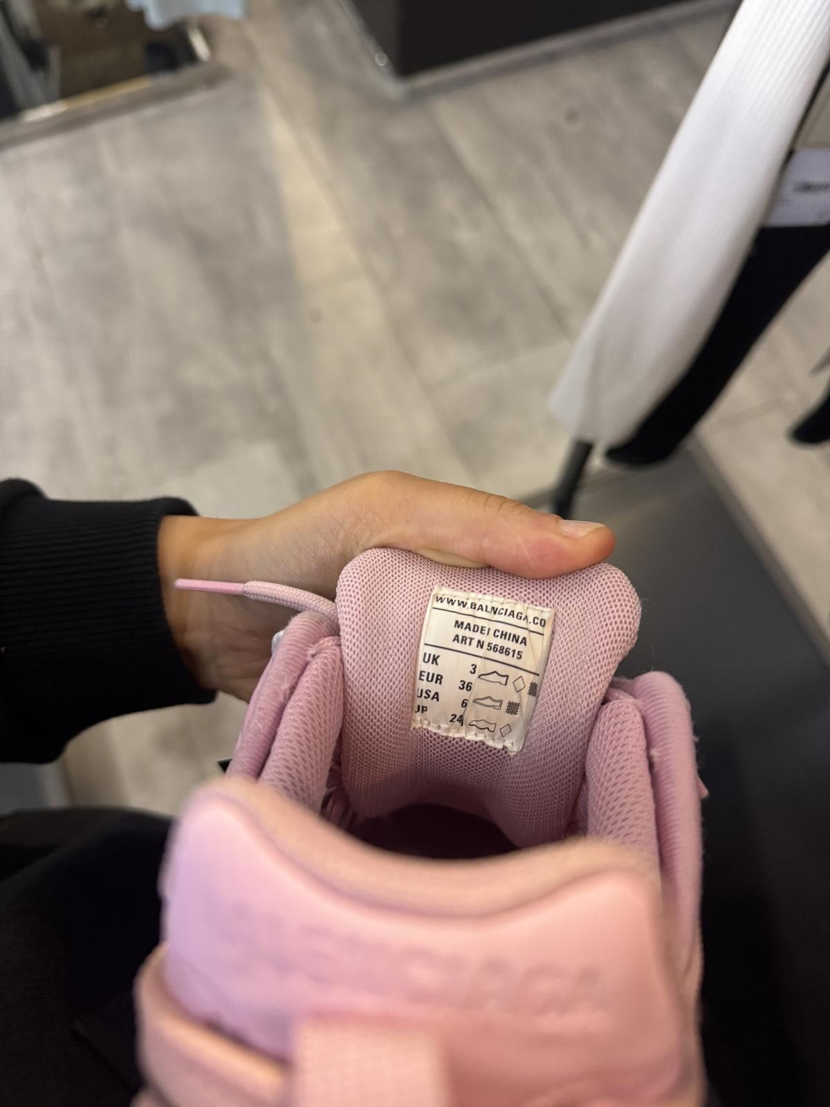 Balenciaga Balenciaga Pink Track Trainers Size US 6 / IT 36 - 7 Thumbnail