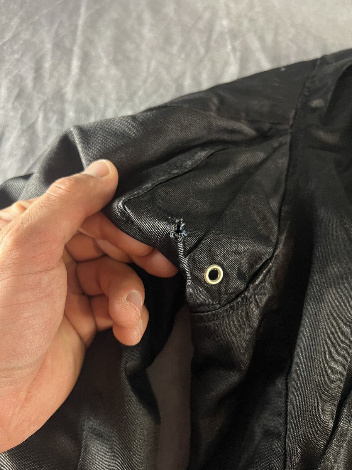 Schott Vintage Schott Motorcycle Nylon Jacket XL Size Size US XL / EU 56 / 4 - 5 Thumbnail