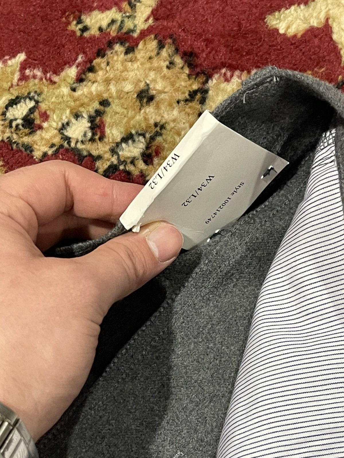 Brooks Brothers Brooks Brothers Grey Dress or Casual Pants Size US 34 / EU 50 - 8 Thumbnail