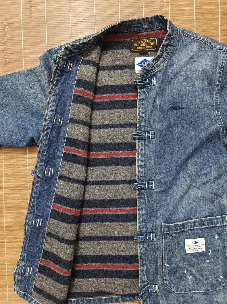 Neighborhood Neighborhood Tang Suit Denim Jacket Size US S / EU 44-46 / 1 - 6 Thumbnail