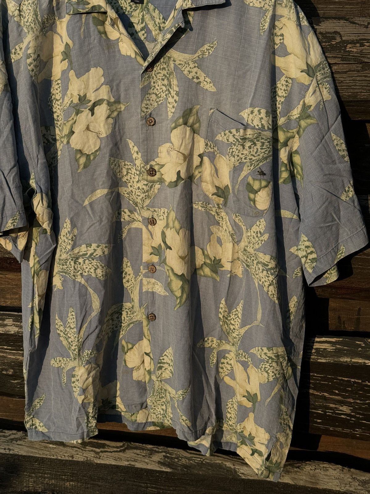 Tommy Bahama 100% Silk Tommy Bahama Flowers Hawaii Shirt Size US XXL / EU 58 / 5 - 5 Thumbnail
