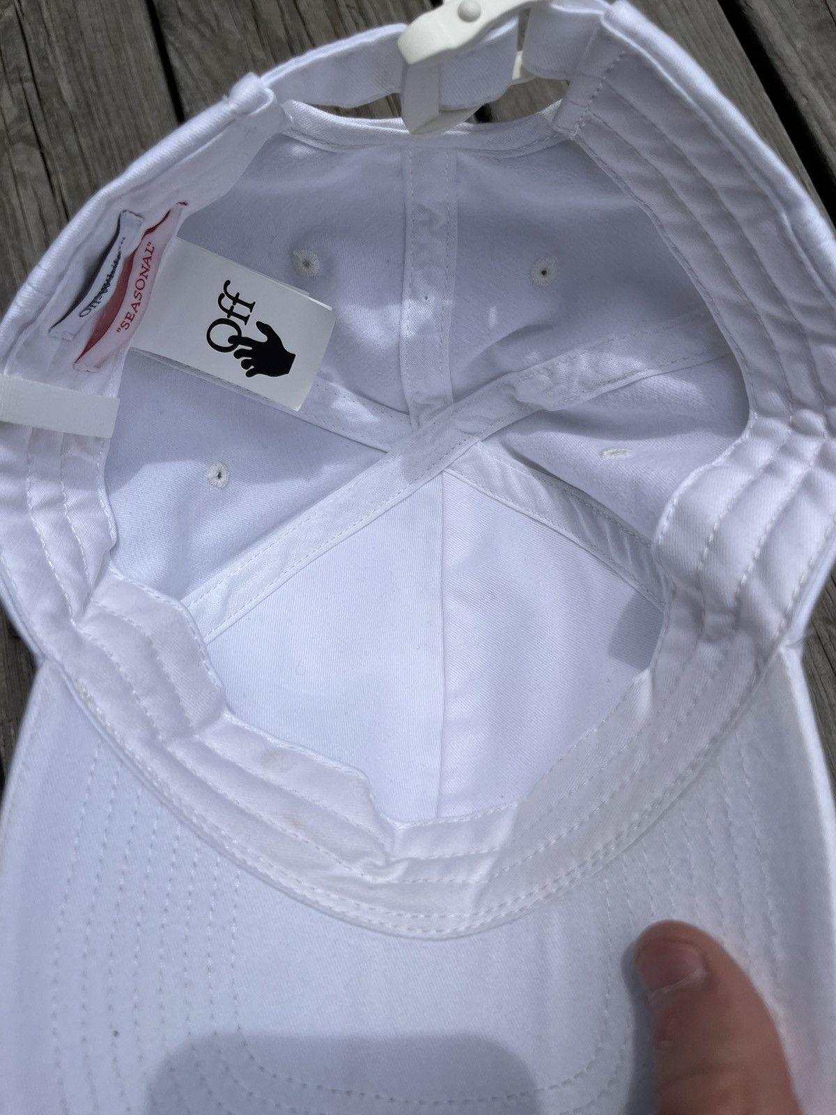 Off-White Off-white alien spray baseball cap Size ONE SIZE - 4 Thumbnail