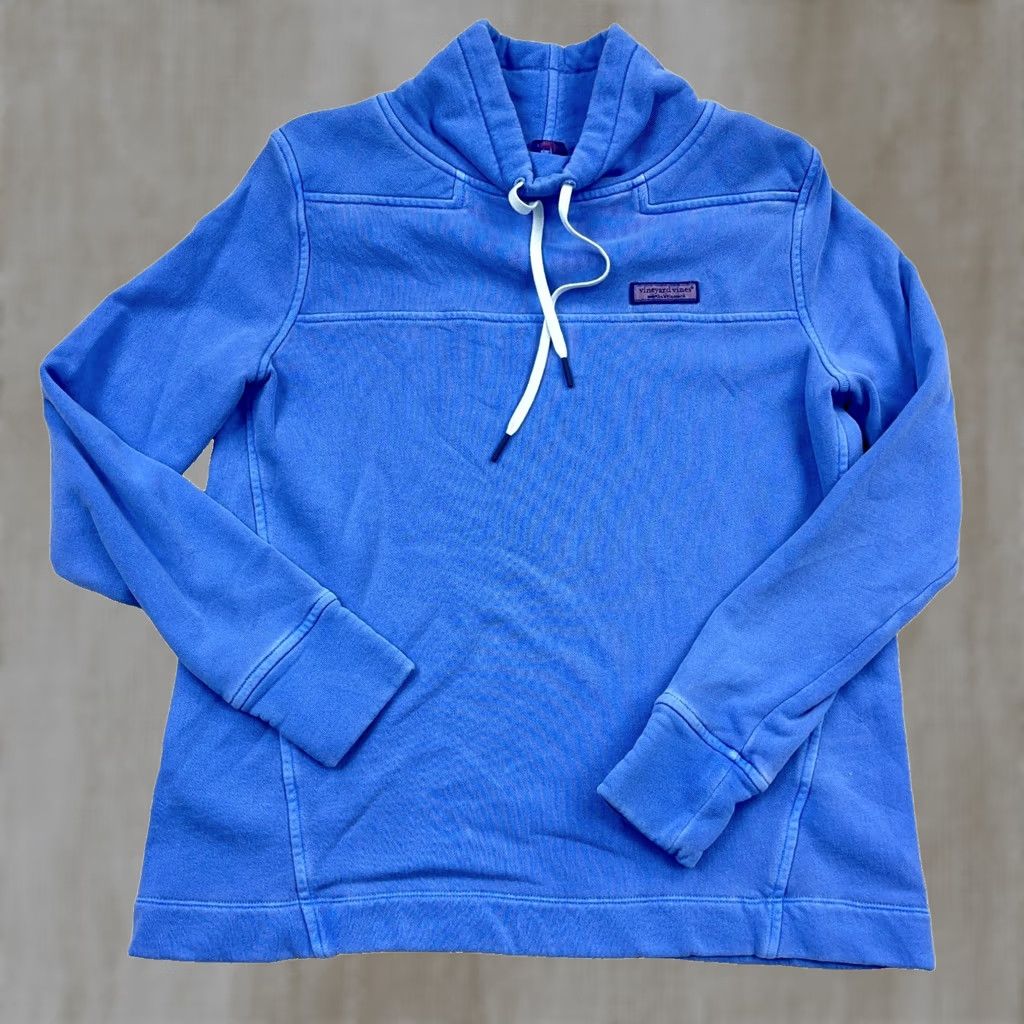 Vineyard Vines Vineyard Vines Sweater Women XS Blue Pullover Turtleneck Knit Shirt Modern Preppy Size XS / US 0-2 / IT 36-38 - 1 Thumbnail