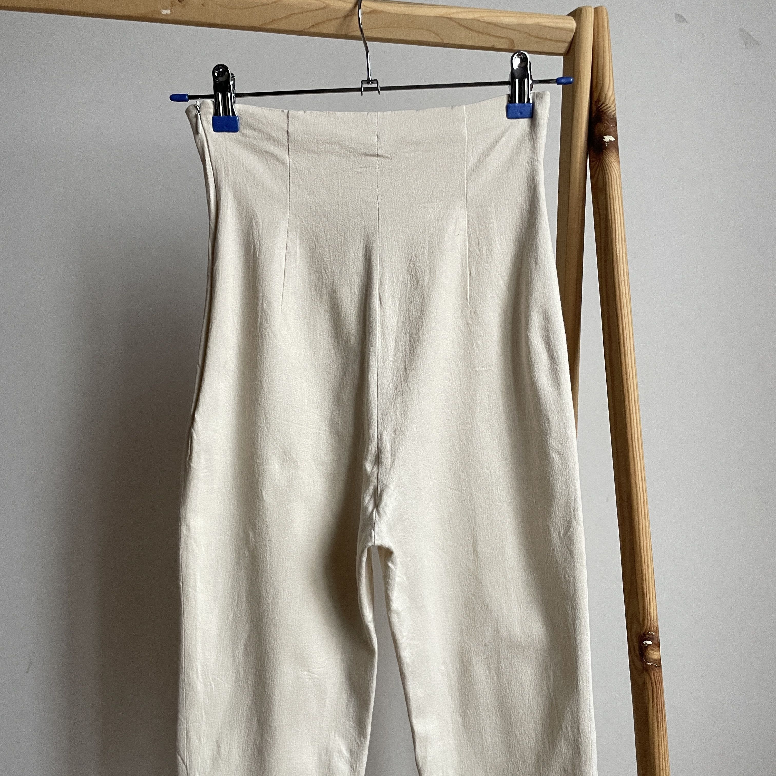Dolce & Gabbana Dolce & Gabbana Vintage 90's High Waisted Viscose Leggings Size 30" / US 8 / IT 44 - 4 Thumbnail