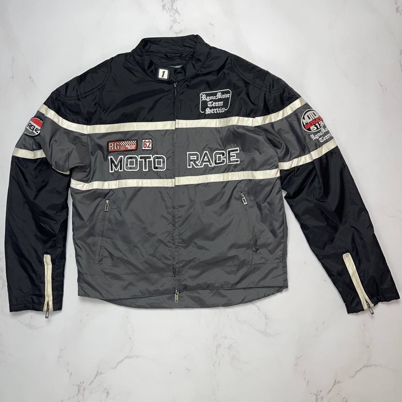 Vintage Moto Racing Vintage Bombers Vintage Motor Service Size L Size US L / EU 52-54 / 3 - 1 Thumbnail